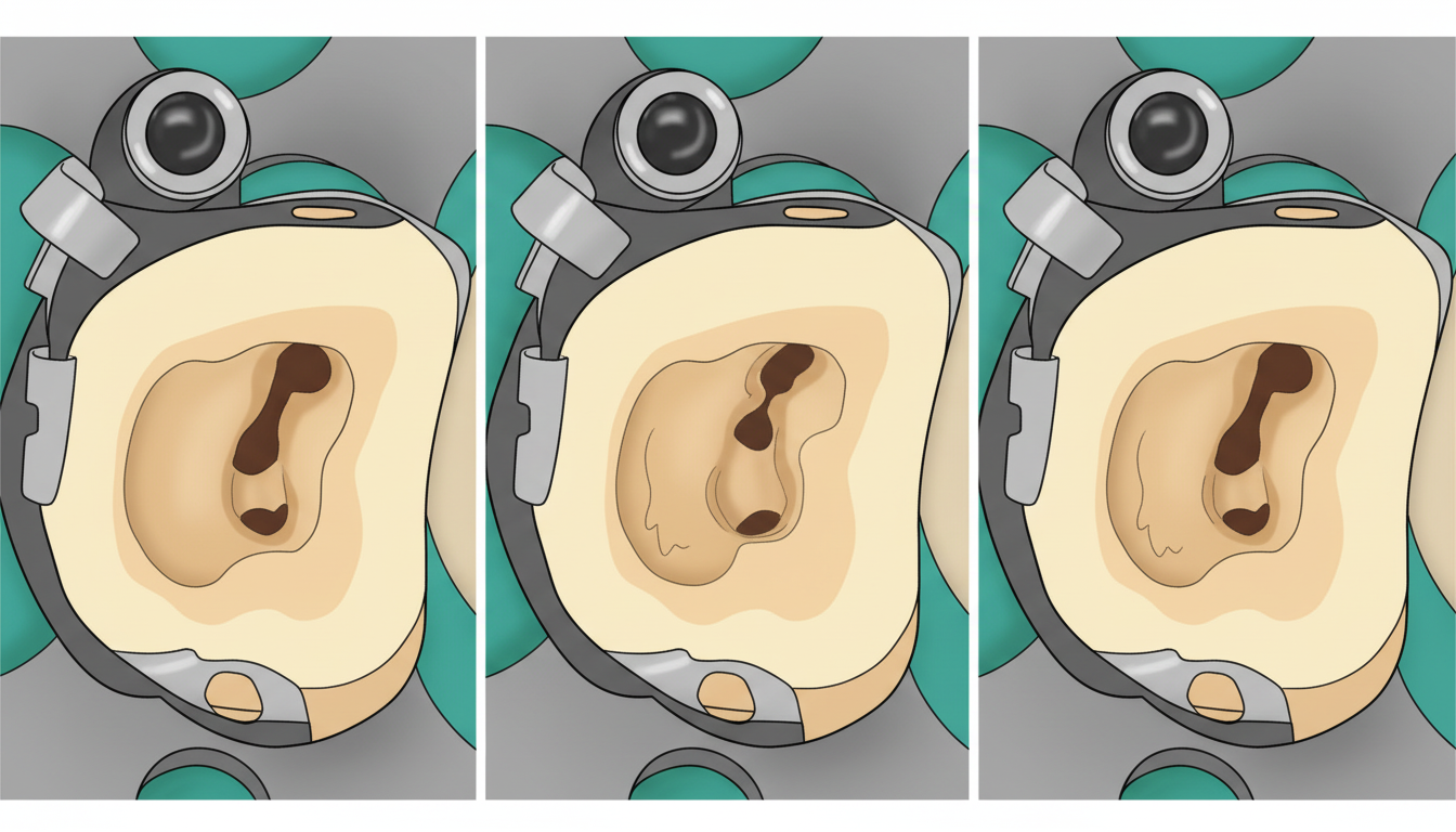 Elevação da margem profunda - matriz em matriz