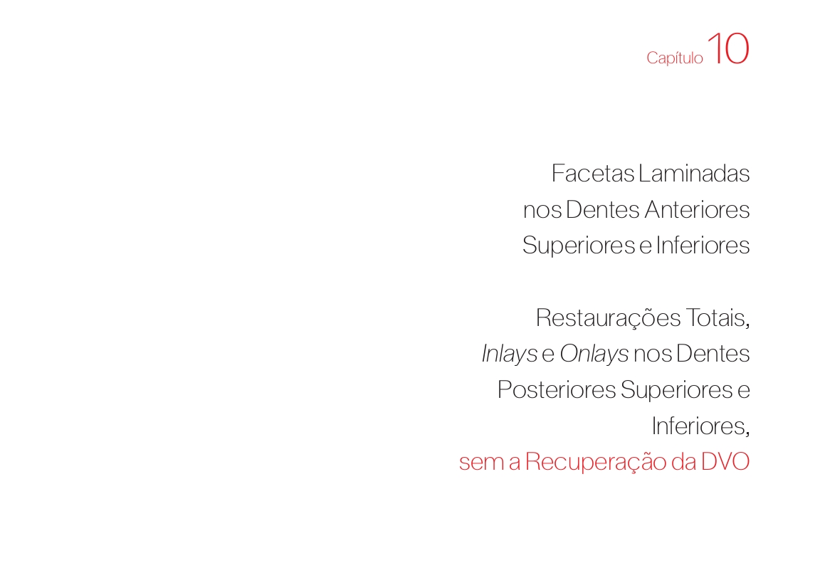 Facetas laminadas sem alteração da dimensão vertical de oclusão