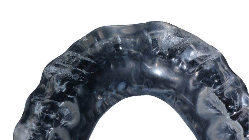 O envelhecimento em placas oclusais 3D