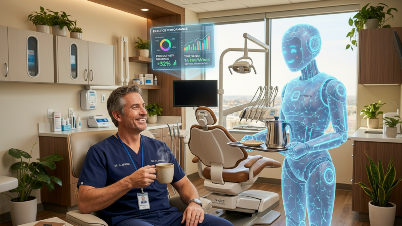 IA na Odontologia - ganho de tempo e produtividade